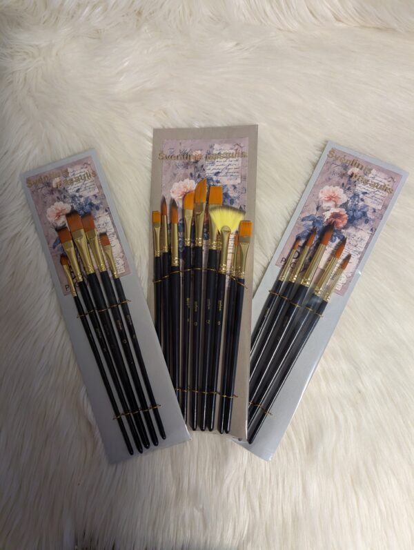 Tapybos teptukų rinkiniai