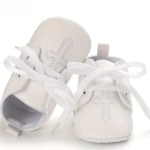 Krikšto batukai su kryželiu