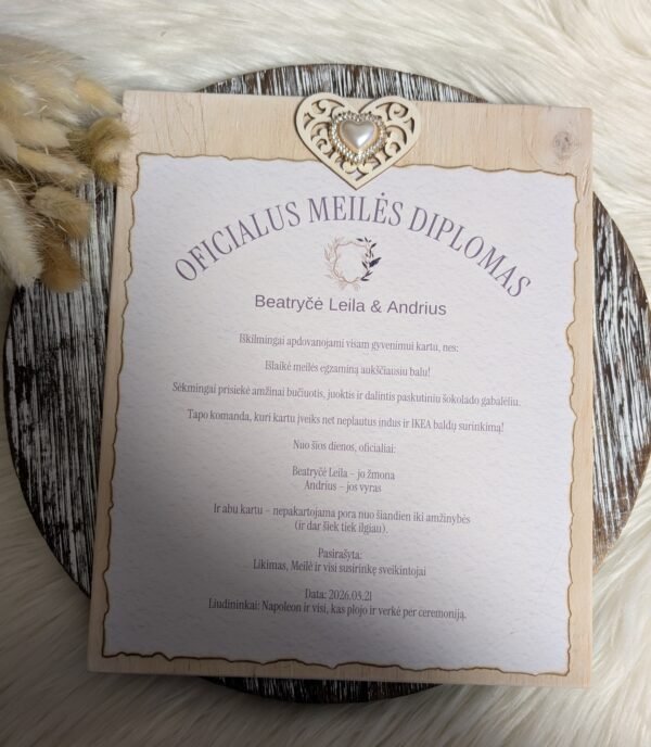 Vestuvinis meilės rinkinys