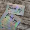 Thank you“ kortelės – 10 vnt rinkinys