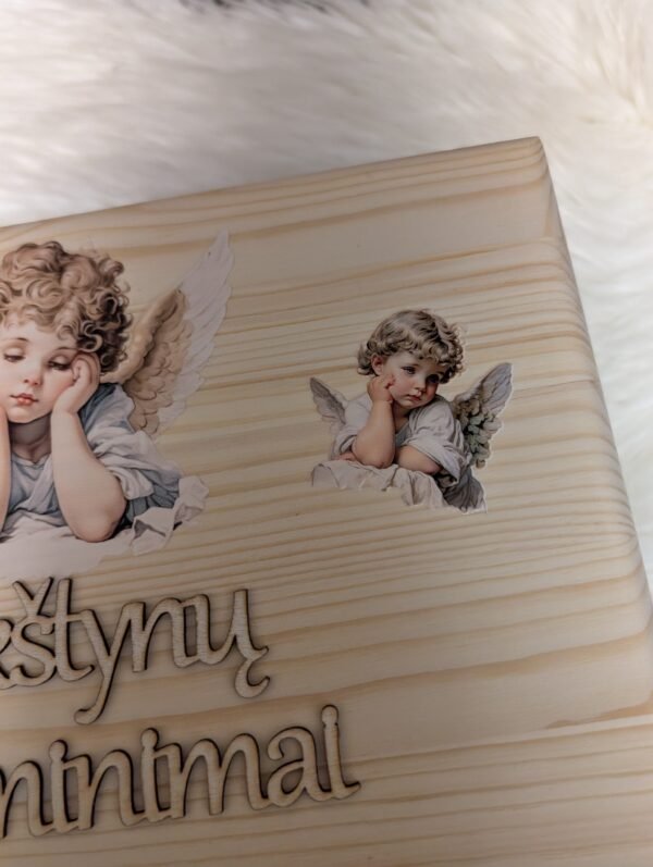 Krikštynų prisiminimų dėžutė