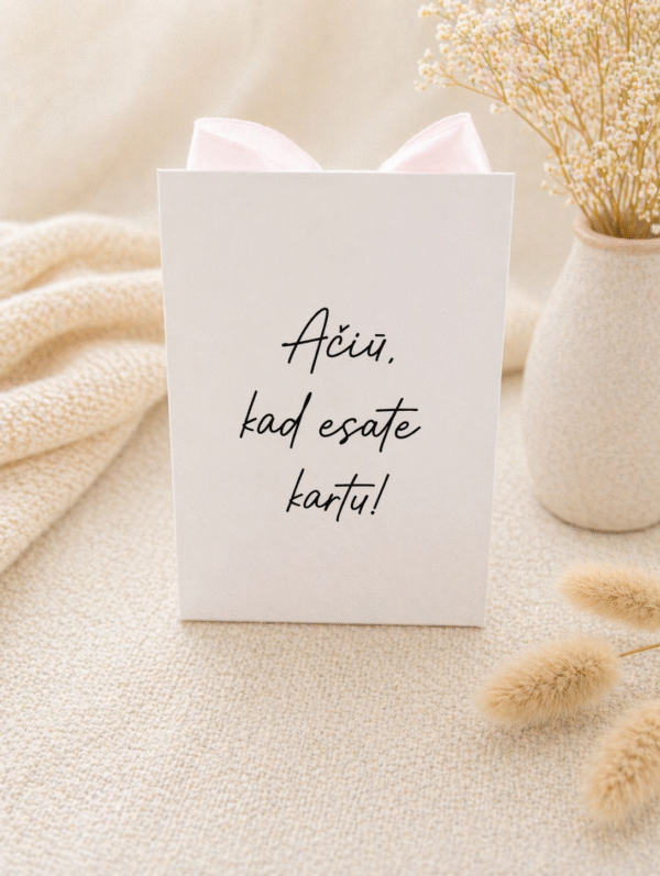 Rankų darbo šventinės dovanėlės