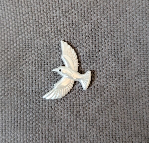 Balandžio formos dekoratyvinė detalė