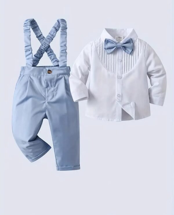 Elegantiškas berniuko komplektas su petnešomis
