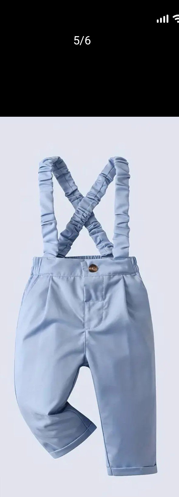 Elegantiškas berniuko komplektas su petnešomis