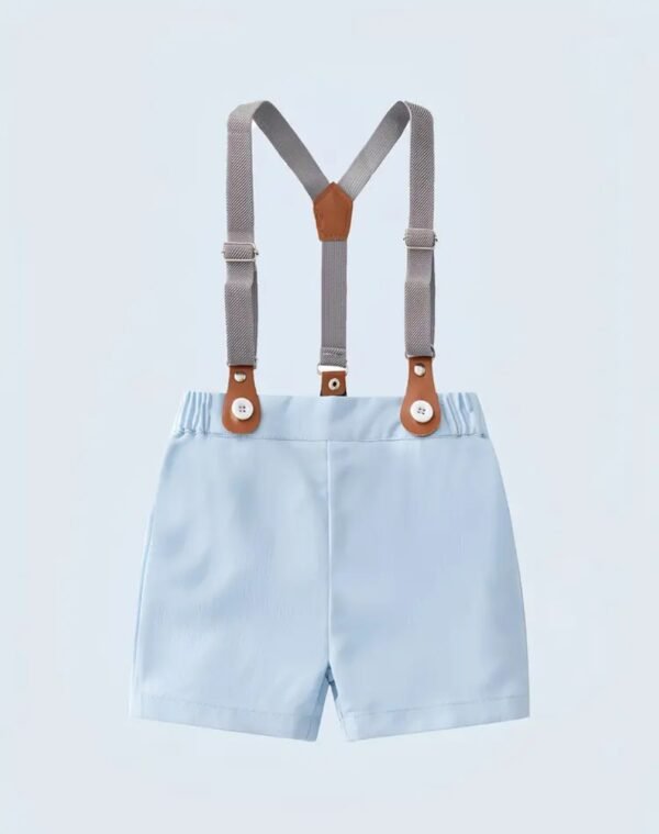 Berniuko šventinis komplektas su petnešomis