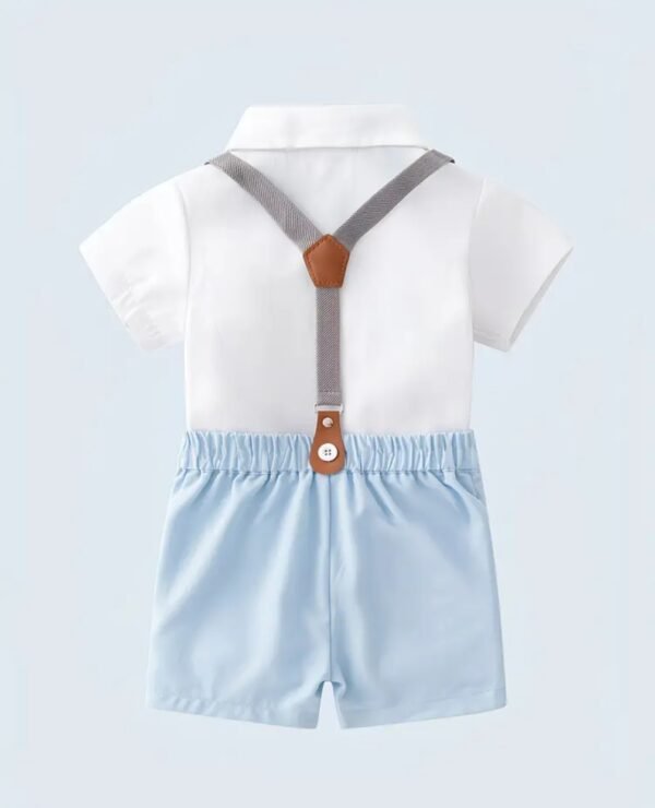 Berniuko šventinis komplektas su petnešomis