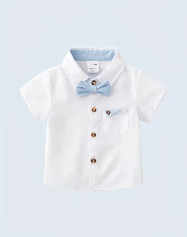 Berniuko šventinis komplektas su petnešomis