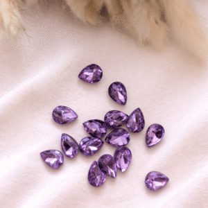 Lašo formos dekoratyviniai kristalai