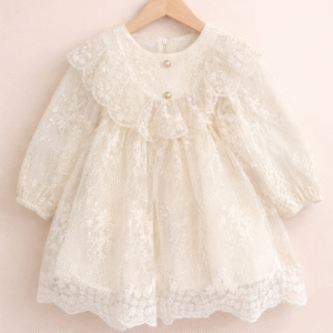 Elegantiška kūdikių suknelė (90 dydis)