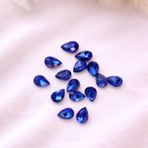 Lašo formos dekoratyviniai kristalai