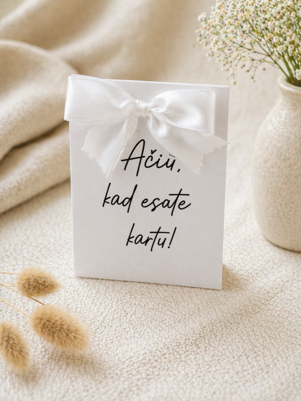 Vestuvinės dovanėlės svečiams – personalizuotos dėžutės