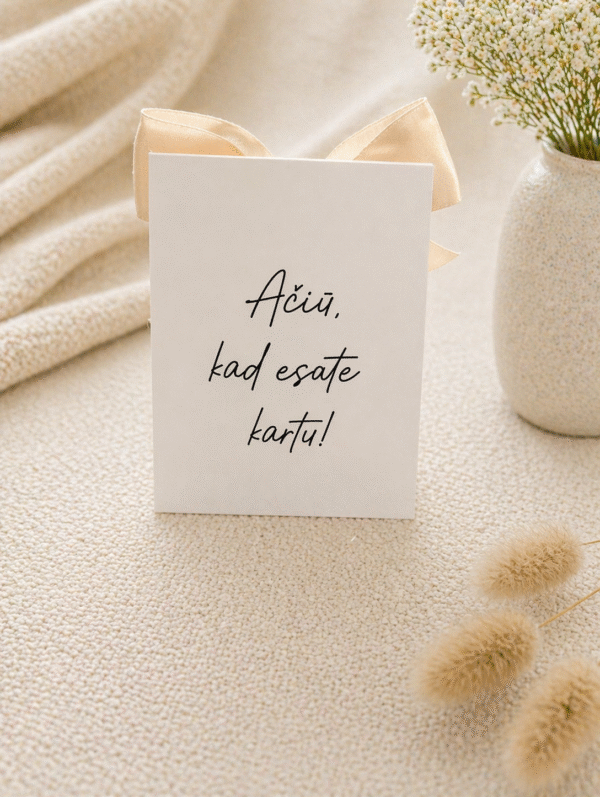 Rankų darbo šventinės dovanėlės