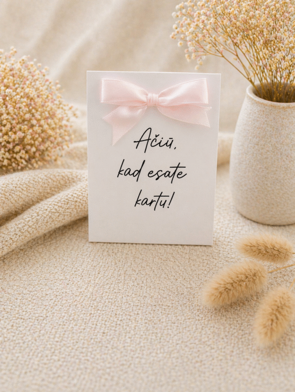 Rankų darbo šventinės dovanėlės