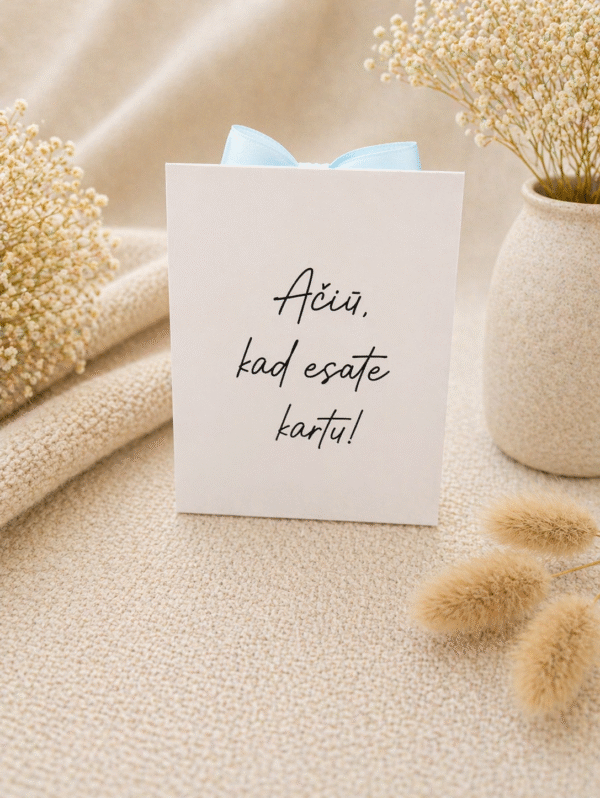 Rankų darbo šventinės dovanėlės