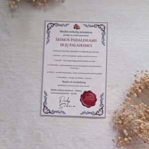 Meilės reikalų ministro įsakymai