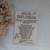 Medinis Krikštatėvių diplomas