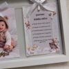 Krikšto tėvelių įsakymai – personalizuotas rėmelis