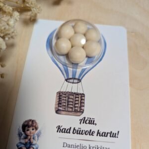 Krikštynų padėka svečiams
