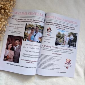 Krikštynų laikraštukas – žurnaliukas