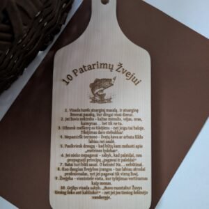 Medinė pjaustymo lentelė