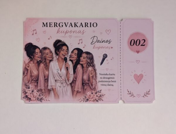 Linksmi mergvakario žaidimų kuponai