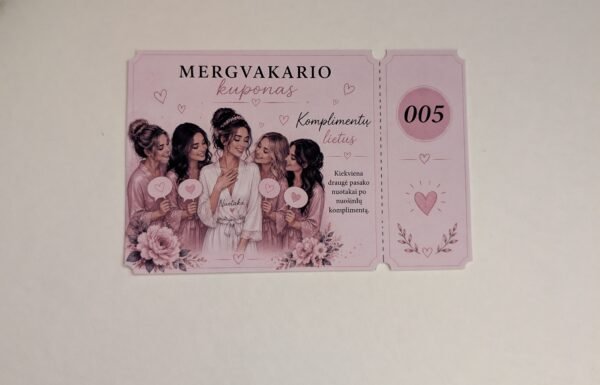 Linksmi mergvakario žaidimų kuponai